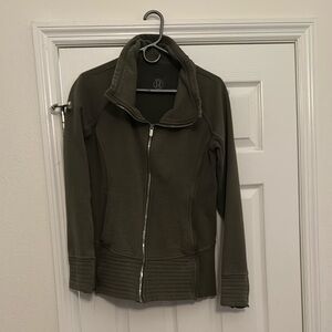 lululemon athletica Green Utility Jacket Full-Zip Casual
